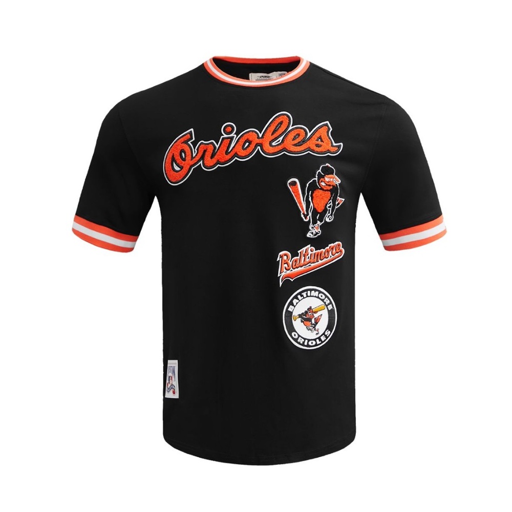 NWT Pro Standard Men’s Baltimore Orioles Black Classic T-Shirt / Jersey